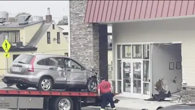 SUV crashes into urgent care in North Andover