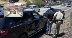 ‘Game Over’: Cops Stop Motorist for Alleged ‘Mario Kart Style Driving’ on Highway