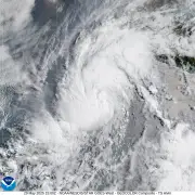 Tropical Storm Alvin forms in the Pacific Ocean off the coast of western Mexico